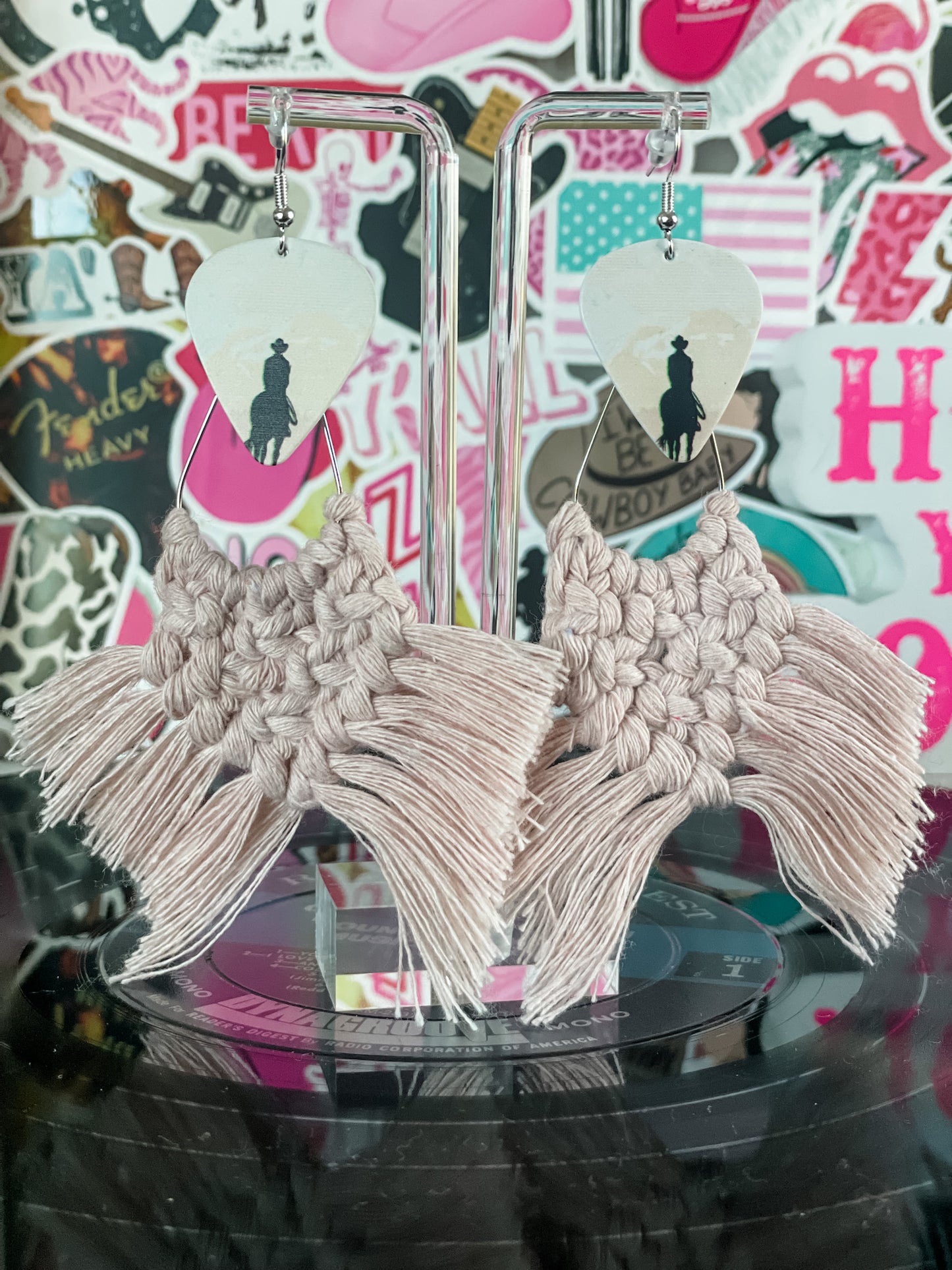 Long Live Cowboys Earrings