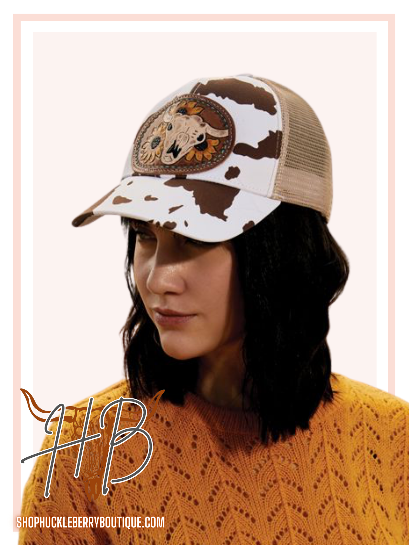 Sunflower & Bull Hat