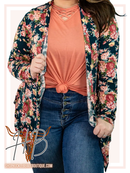 Floral Cardigan